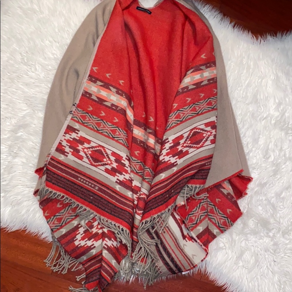 American Eagle comfy open poncho